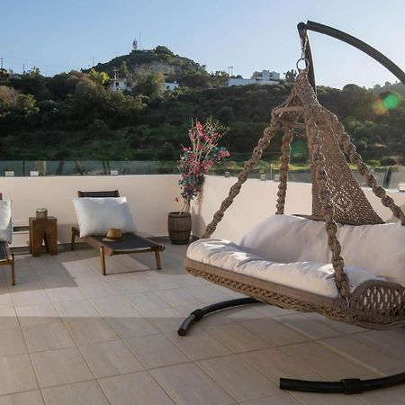 Helen Luxury Holiday House With Sea View Rethymno Exterior foto