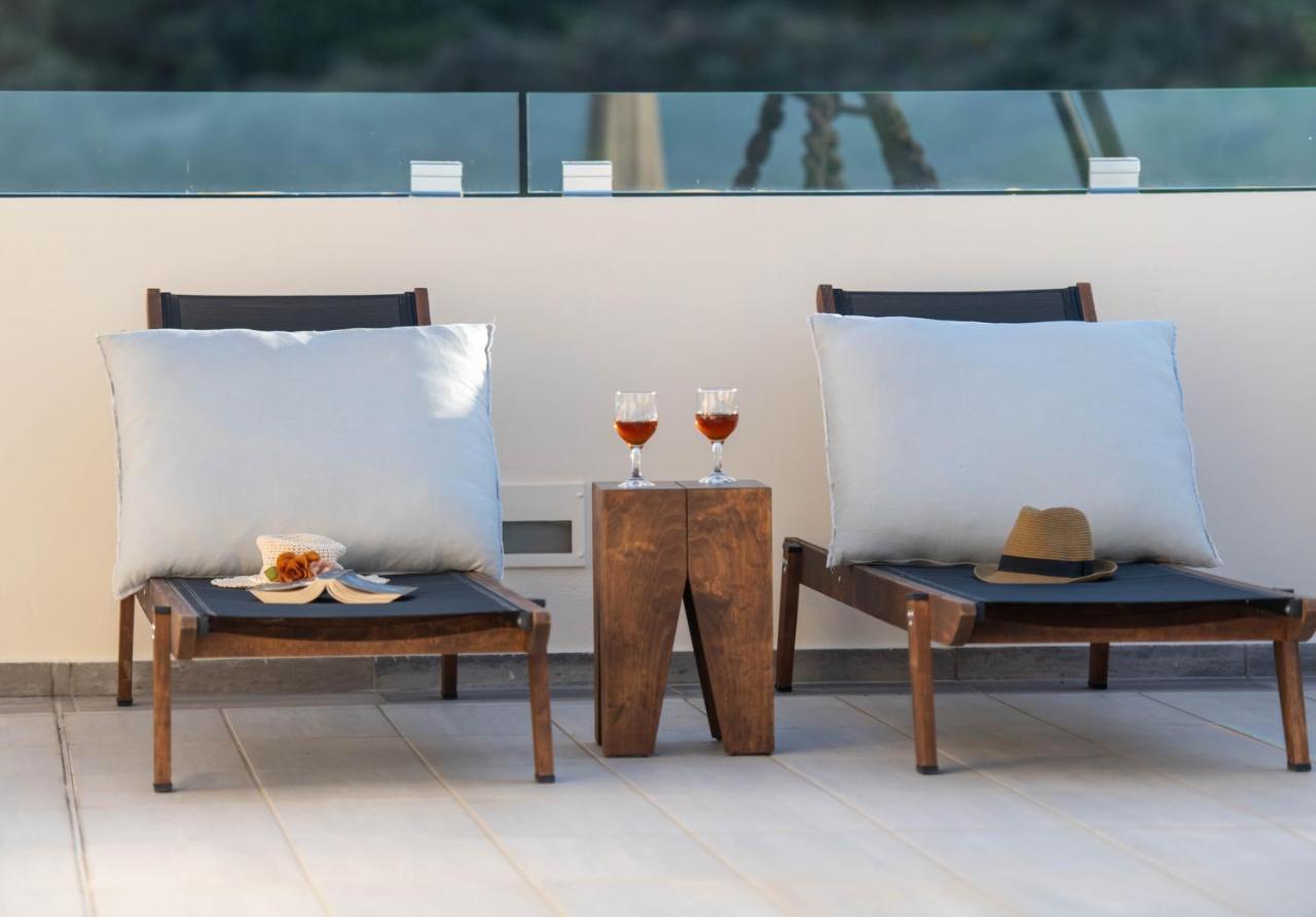Helen Luxury Holiday House With Sea View Rethymno Exterior foto