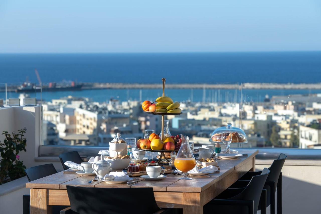 Helen Luxury Holiday House With Sea View Rethymno Exterior foto