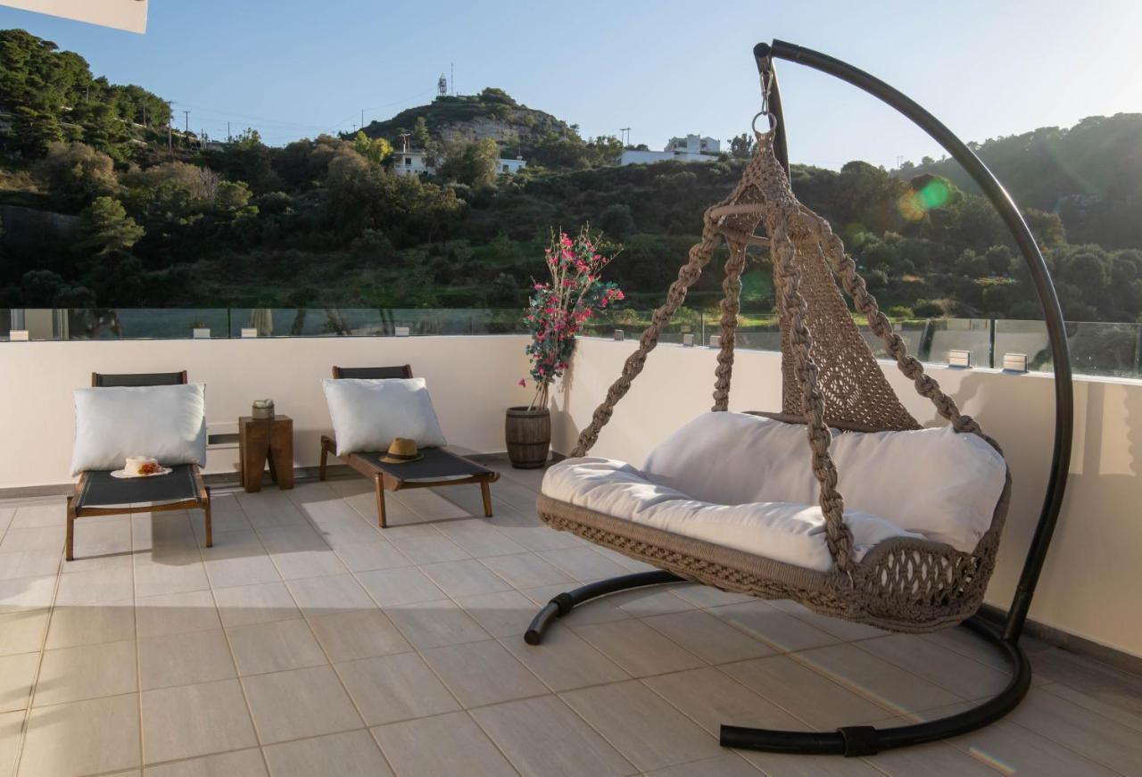 Helen Luxury Holiday House With Sea View Rethymno Exterior foto